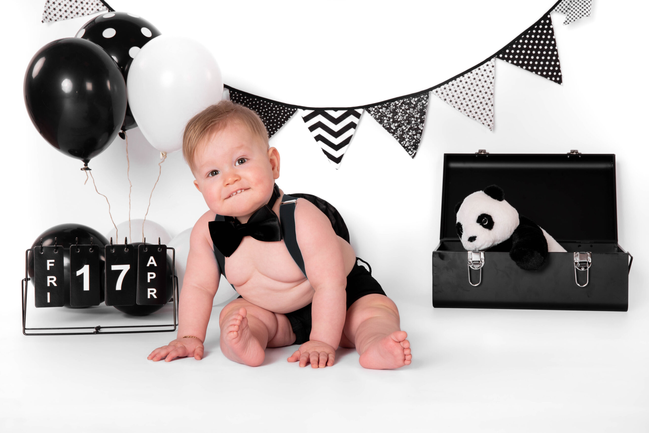 Cakesmash fotoshoot eerste verjaardag